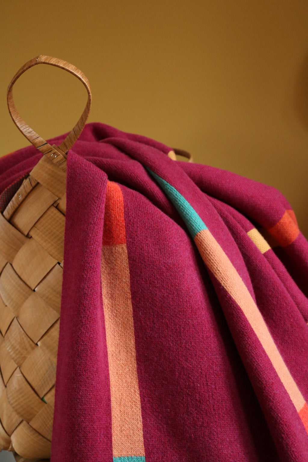 Eleri Blanket in Rosehip