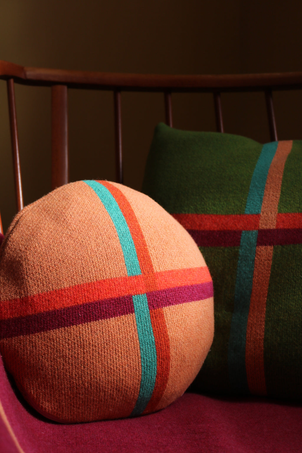 Elowen Scatter Cushion in Dogrose - Coming Soon