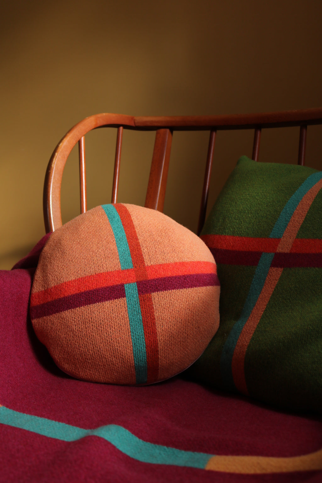 Elowen Scatter Cushion in Dogrose - Coming Soon