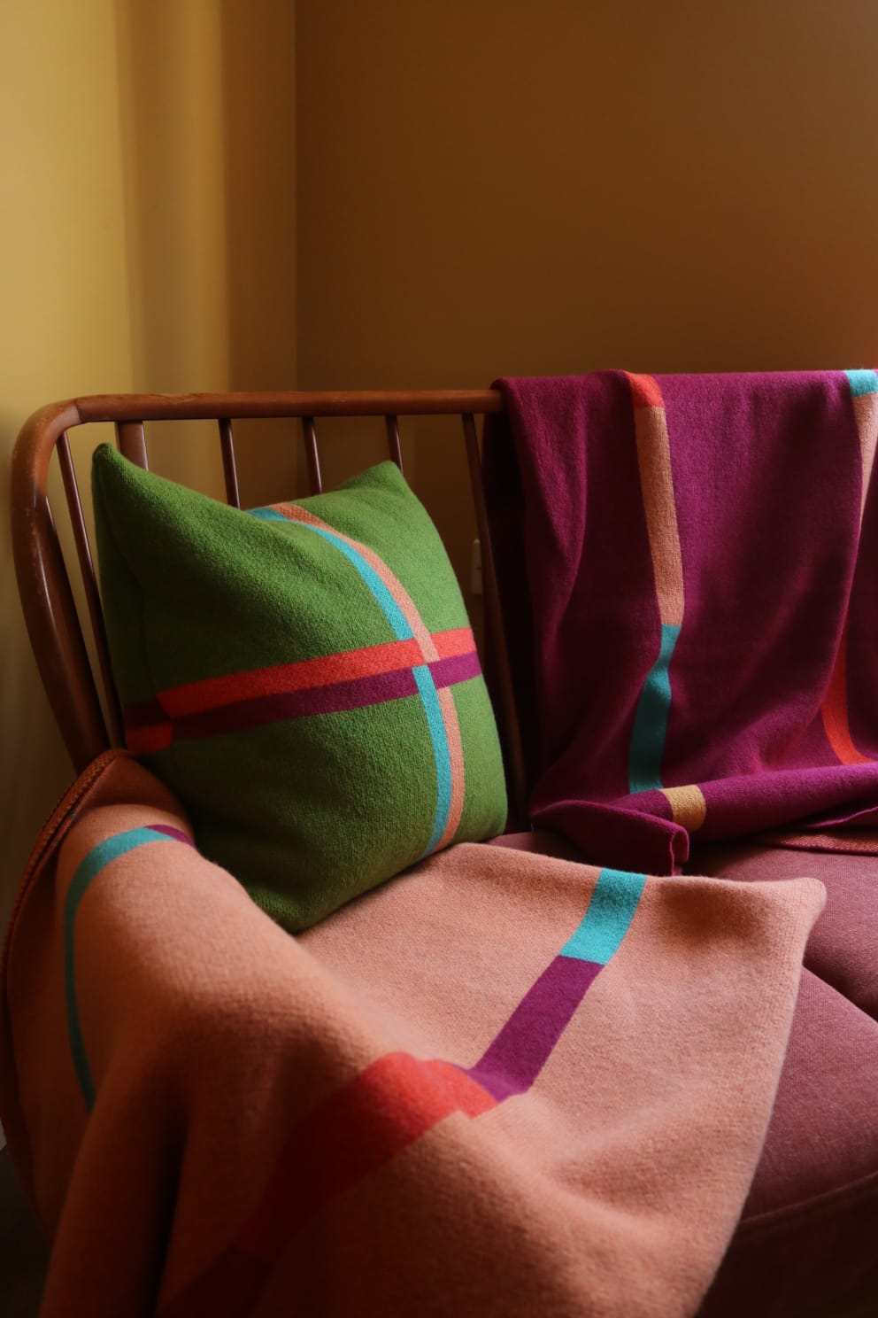 Enfys Cushion in Sorrel - COMING SOON