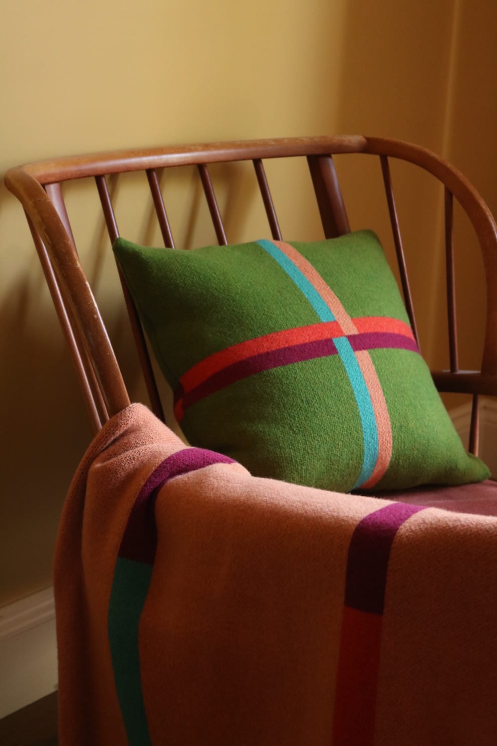 Enfys Cushion in Sorrel - COMING SOON
